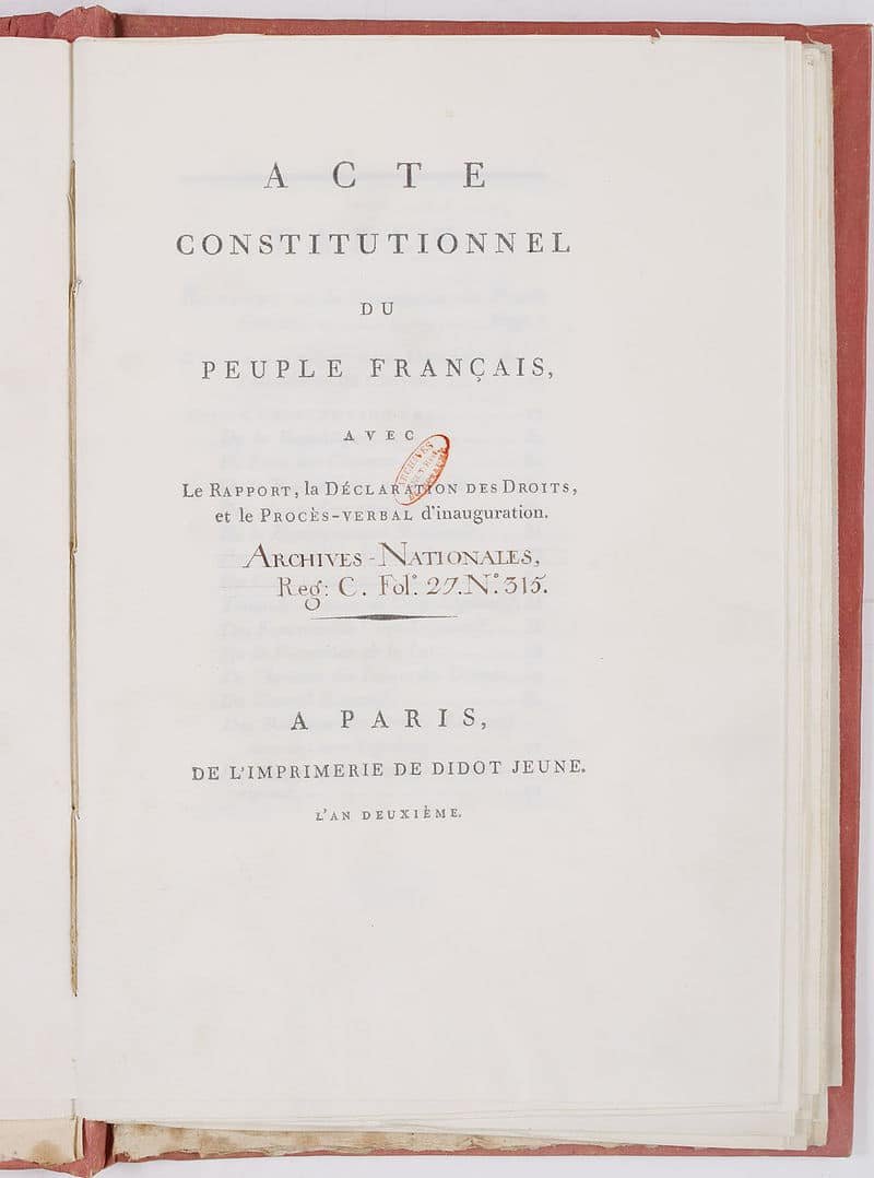 Constitution de 1793